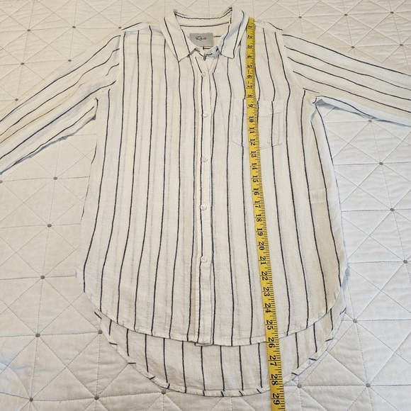 Rails Charli Linen Blend Button-down! Size XS. - Picture 6 of 8